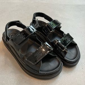 SOLD! Chanel Dad sandals
